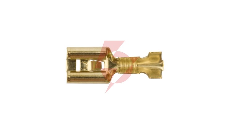 Nasuwka konektorowa NZJ 6,3-2,5/0,8 NC E10KN-01010800101 /100szt./