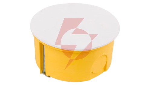 Puszka podtynkowa 80mm regips niepalna żółta PO-80 0209-0N /35szt/