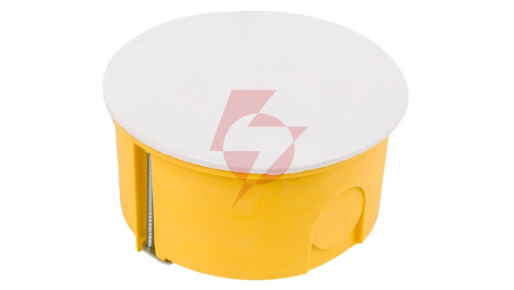 Puszka podtynkowa 80mm regips niepalna żółta PO-80 0209-0N /35szt/