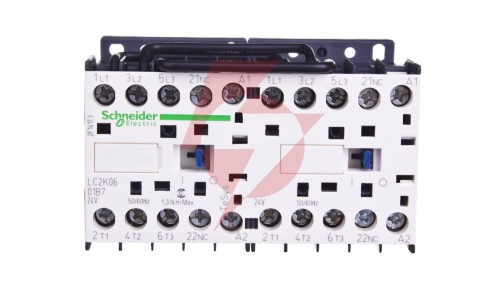 Stycznik nawrotny 6A 3kW 24V AC LC2K0601B7