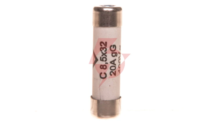 Wkładka bezpiecznikowa BiWtz cylindryczna 8,5x32mm 20A 400V AC gG L8532C20