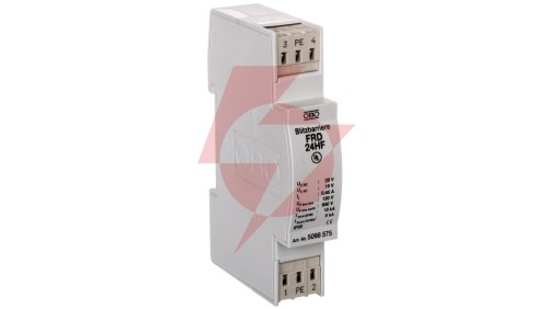 Ogranicznik przepięć dla systemów dwużyłowych 19VAC/28VDC 9kA 18kV FRD 24 HF 5098575