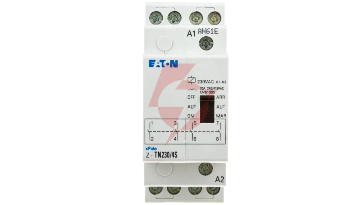 Przekaźnik instalacyjny 20A 4Z 230V AC Z-TN230/4S 265579