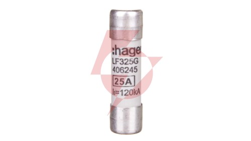 Wkładka bezpiecznikowa BiWtz cylindryczna 10x38mm 25A gG 400V AC LF325G