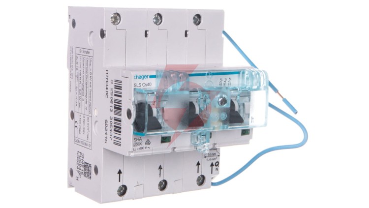 Wyłącznik nadprądowy selektywny 3P 40A Cs 25kA AC SLS HTN340C
