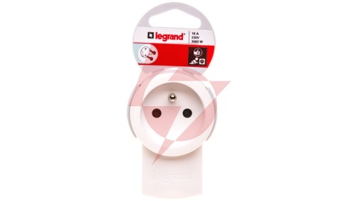 Gniazdo przenośne z zawieszką 1x2P+Z - bez przewodu 50109