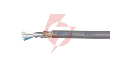 Kabel do magistral szeregowych RS485 1x2x24AWG linka PVC szary BL-9841.0030 /30m/