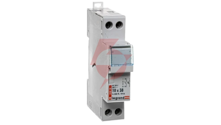 Rozłącznik bezpiecznikowy cylindryczny 1P+N 10x38mm RB318 005818