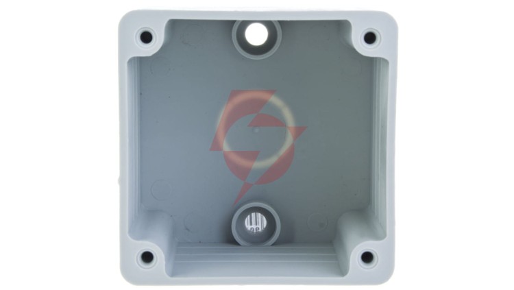 Puszka natynkowa do gniazd tablicowych 75x75mm IP44 80000
