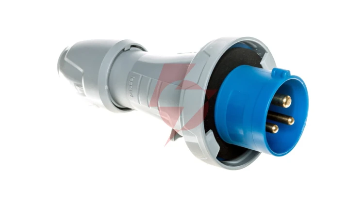 Wtyczka przenośna 3P 16A 230V niebieska IP67 P17 TEMPRA PRO 555324