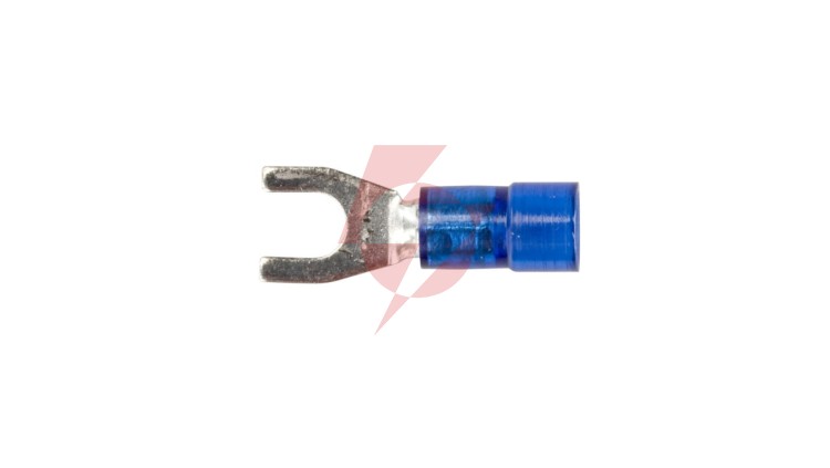Końcówka widełkowa izolowana KWI 2,5/4 PC E09KO-02030301100 /100szt./