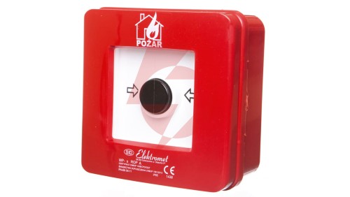 Ręczny ostrzegacz pożarowy 2R 12A IP65 WP-3s ROP A 921404