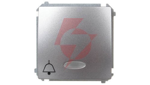 Simon Basic Przycisk /dzwonek/ z podświetleniem, szybkozłącza, stal inox BMD1L.01/21