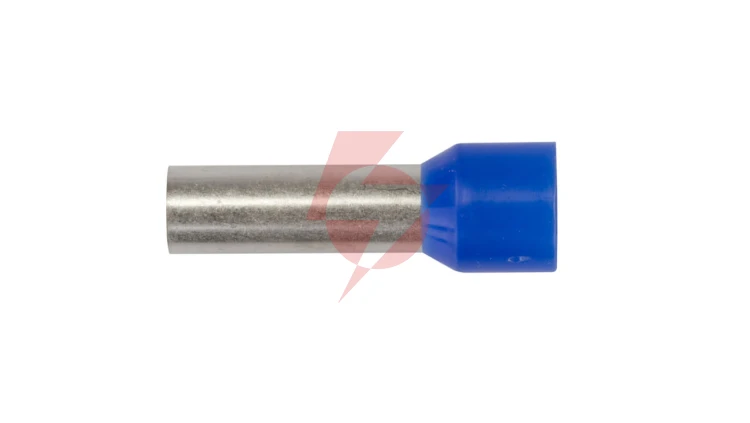 Końcówka tulejkowa izolowana TI 16mm2/18mm niebieska cynowana TI16L18 /100szt/