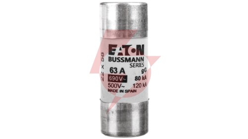 Wkładka bezpiecznikowa cylindryczna 22x58mm 63A gL/gG 690V C22G63