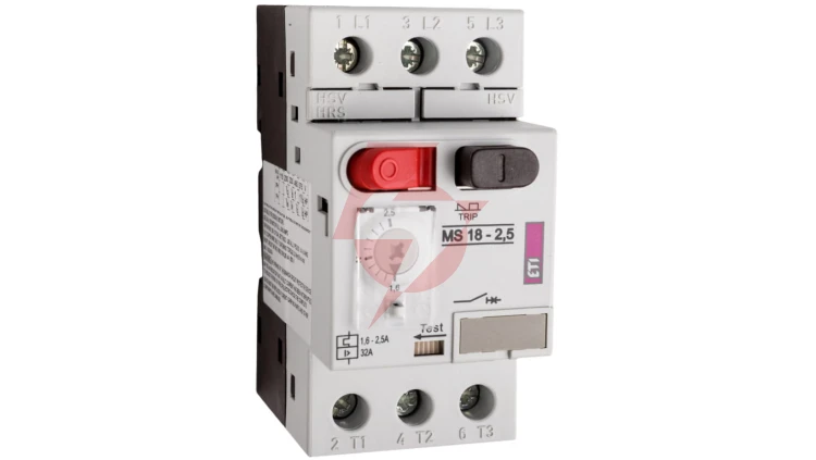 Wyłącznik silnikowy 3P 1,5kW 2,5-4A MS18 004600347
