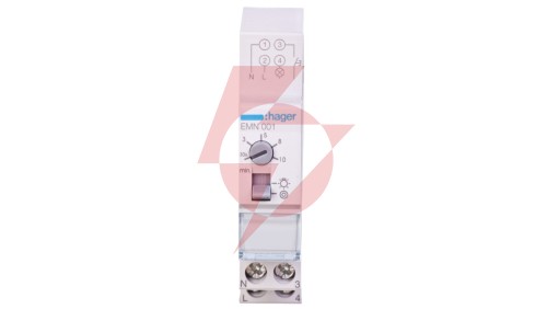 Wyłącznik schodowy czasowy 1Z 10A 230V AC 30sek-10min 2300W EMN001