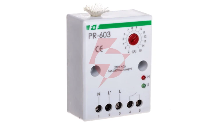 Przekaźnik priorytetowy 1Z 16A 230V AC PR-603
