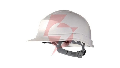 Hełm budowlany z polietylenu biały regulowany 440 VAC ZIRC1BC