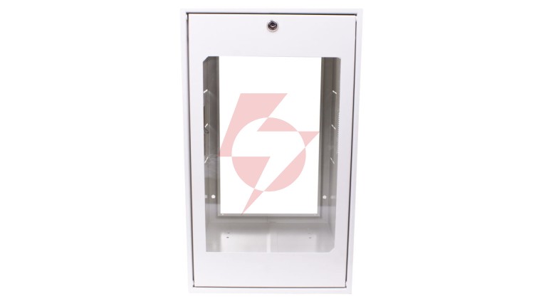 Szafa RACK 19 cali 6U 600x400mm IP30 RAL7035 (drzwi przeszklone) SZW Simple SZWS-19-6U-40-DS 19-8008SZWS-19-6U-40-DS