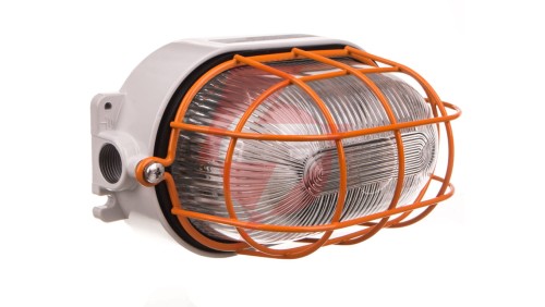 Oprawa przeciwwybuchowa kanałowa EX 18W ATEX strefa 2/21/22 E27 IP65 owalna P831072EX