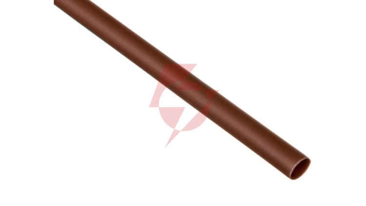 Rura termokurczliwa cienkościenna, odcinki 1m, CR 3,2/1,6 brązowa, 427526 /50szt./