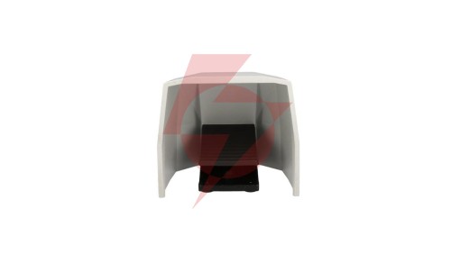 Przycisk nożny pojedynczy z osłoną szary z samopowrotem metal 2Z 2R 1 krok IP65 3SE2903-1AA20
