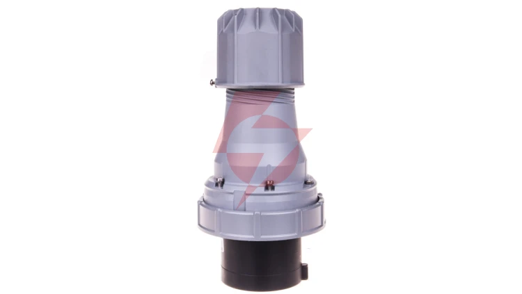 Wtyczka przenośna 125A 4P 500V czarna IP67 POWER TWIST 044-7
