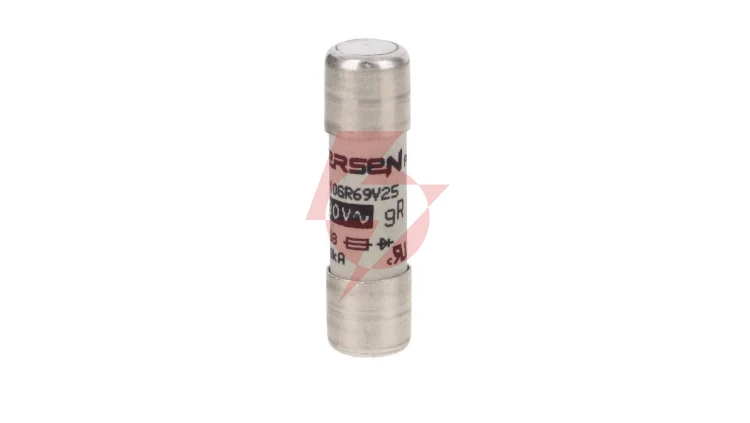 Wkładka bezpiecznikowa ultraszybka pełnozakresowa cylindryczna gR 690VAC 10x38 25A F1014581