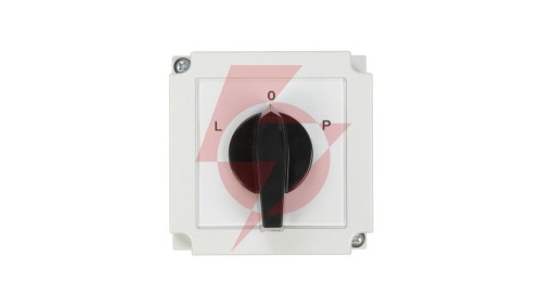 Łącznik krzywkowy L-0-P 3P 25A w obudowie 4G25-11-PK R114 63-840309-031