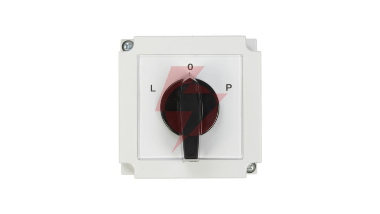 Łącznik krzywkowy L-0-P 3P 25A w obudowie 4G25-11-PK R114 63-840309-031