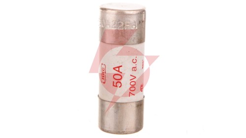 Wkładka bezpiecznikowa cylindryczna 22x58mm 50A aR 700V do półprzewodników FWP-50A22F