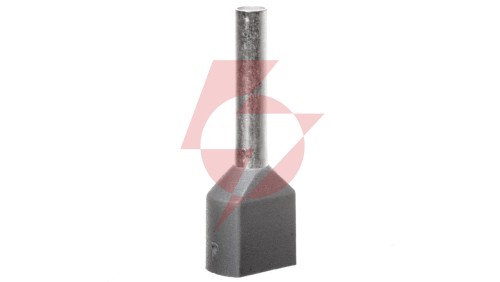 Tulejka kablowa izolacyjna podwójna 0,75mm2, AI-TWIN 2X 0,75-10 GY tulejki o długości 10mm, kolor szary 3200975 /100szt./