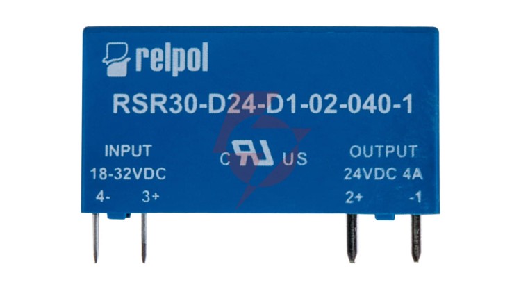 Przekaźnik półprzewodnikowy 1P 24VDC/2A Ustre= 18-32V DC RSR30-D24-D1-02-040-1 2611997