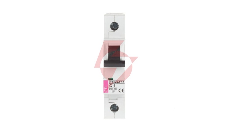 Wyłącznik nadprądowy 1P C 1A 10kA AC ETIMAT10 002131704