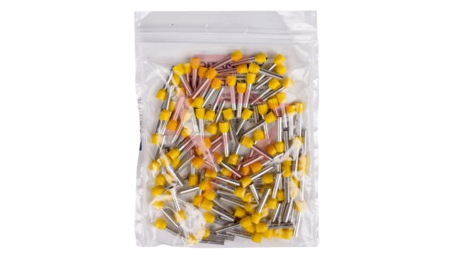 Końcówka tulejkowa izolowana TI 6mm2/18mm żółta cynowana TI6L18 /100szt./