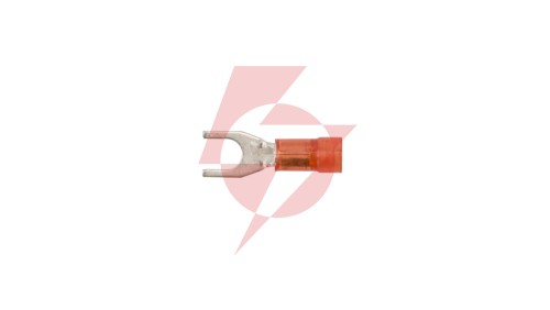 Końcówka widełkowa izolowana KWI 1/4 W PC E09KO-02030200200 /100szt./
