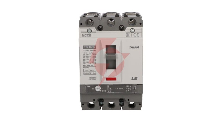 Wyłącznik mocy 160A 3P 50kA kompletny TD160N FMU 160A 3P