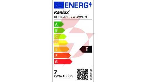 Żarówka LED E27 XLED A60 7W-WW-M 810lm 2700K barwa ciepła 29609