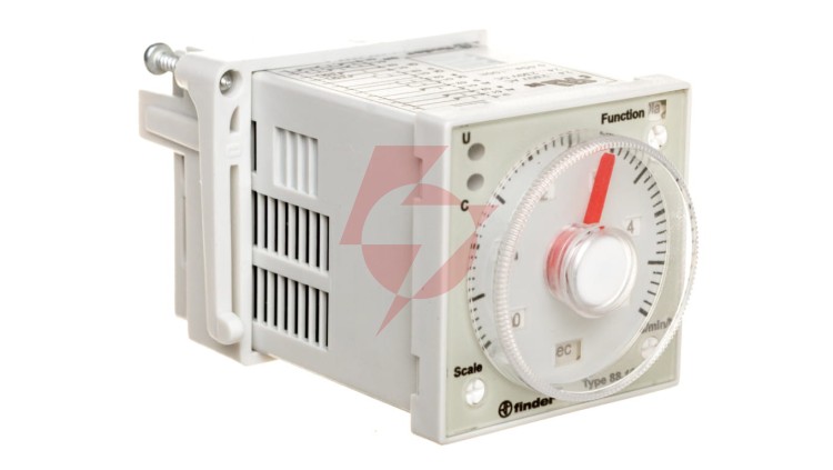 Przekaźnik czasowy 2P 5A 24-230V AC/DC, wielofunkcyjny AIa, AIb, DIa, Dib, GI, SW 88.12.0.230.0002