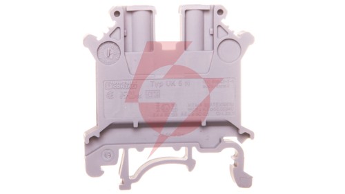 Złączka szynowa 2-przewodowa 2,5mm2 szara UK 5 N 3004362