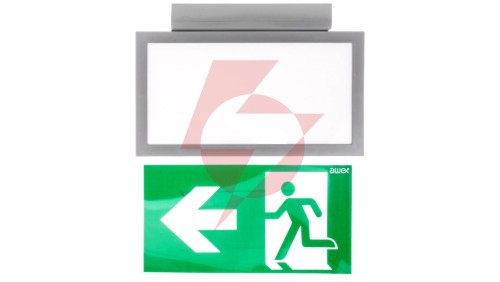 Oprawa awaryjna INFINITY II AC LED 1W 3h jednozadaniowa PT szara 2ACS/1W/C/3/SE/PT/GR