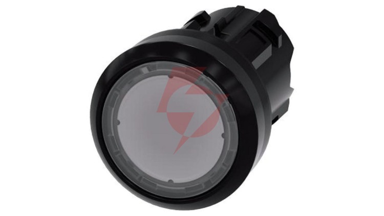 Przycisk podświetlany 22mm tworzywo bezbarwny płaski z samopowrotem SIRIUS ACT 3SU1001-0AB70-0AA0
