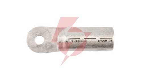 Końcówka oczkowa aluminiowa szczelna KRA 300/12 E12KA-01010104300