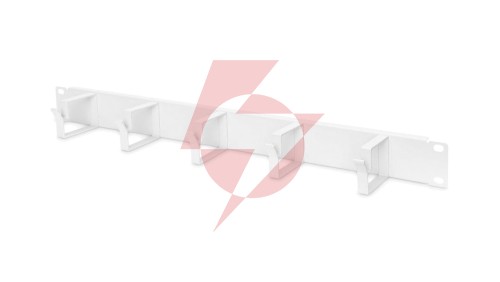 Organizator kablowy 19 cali 1U W/40xG/60 szary DN-97601