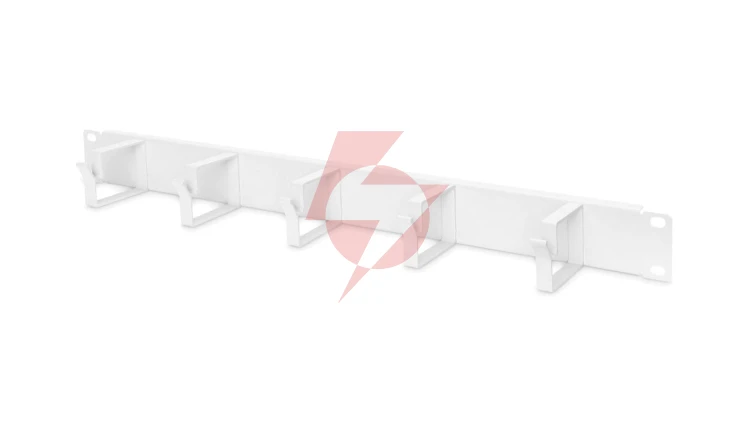 Organizator kablowy 19 cali 1U W/40xG/60 szary DN-97601