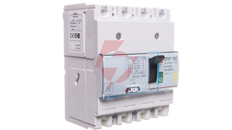 Wyłącznik mocy 125A 4P 16kA DPX3 160 420016