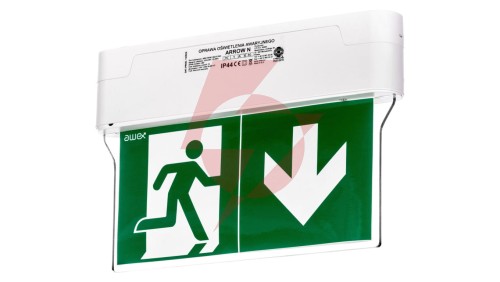 Oprawa awaryjna ARROW N 1W 1h dwuzadaniowa dwustronna z auto testem ARN/1W/B/1/SA/AT/WH