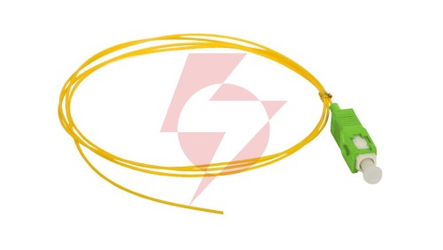 Pigtail SM 1J 9/125 (G.657.A1) wtyk SC/APC dł. 2 m FOI-SCA-9SM-2-G657A