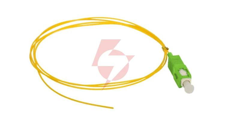 Pigtail SM 1J 9/125 (G.657.A1) wtyk SC/APC dł. 2 m FOI-SCA-9SM-2-G657A